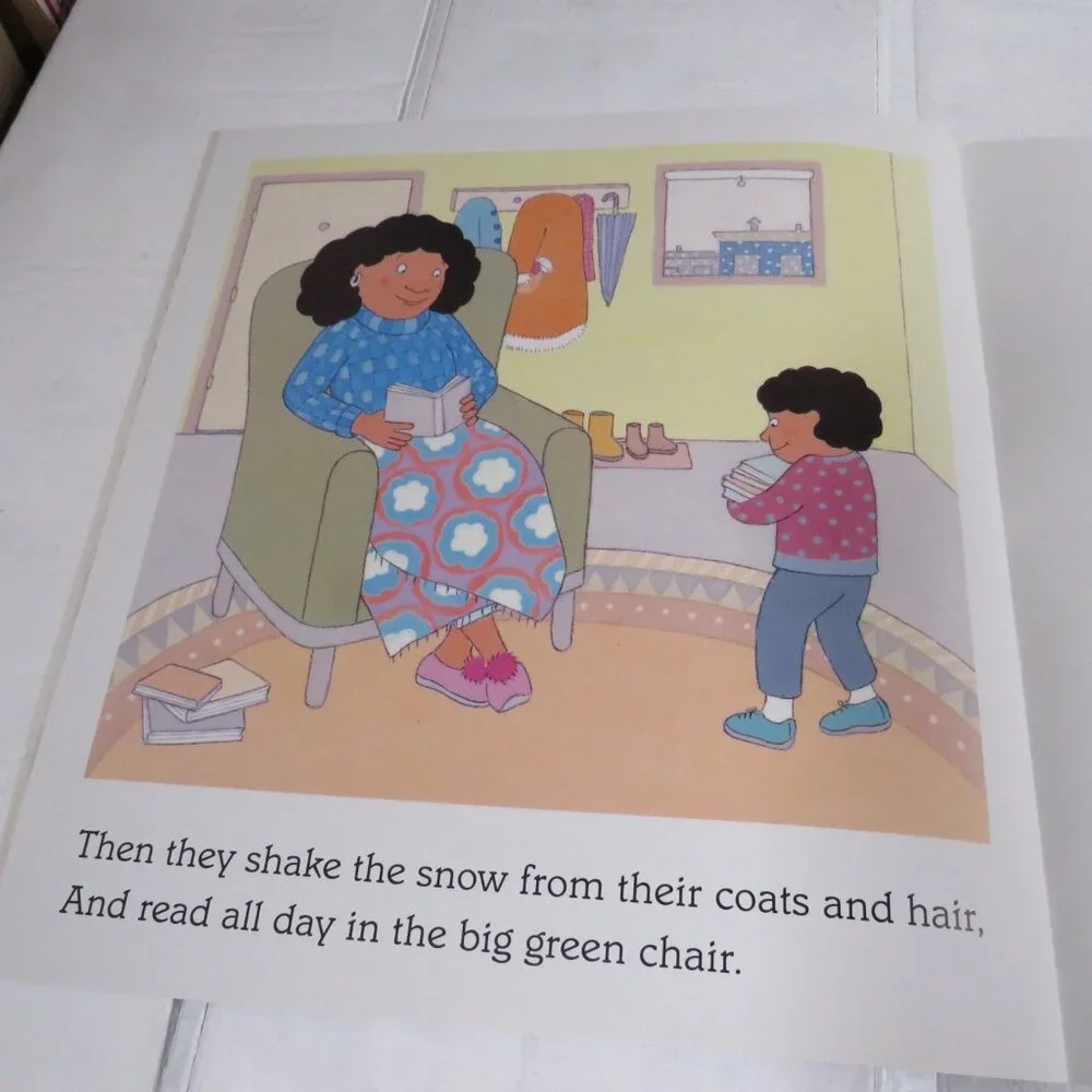 On a Hot, Hot Day BIG BOOK (almost 2 feet tall) by Nicki Weiss Classroom